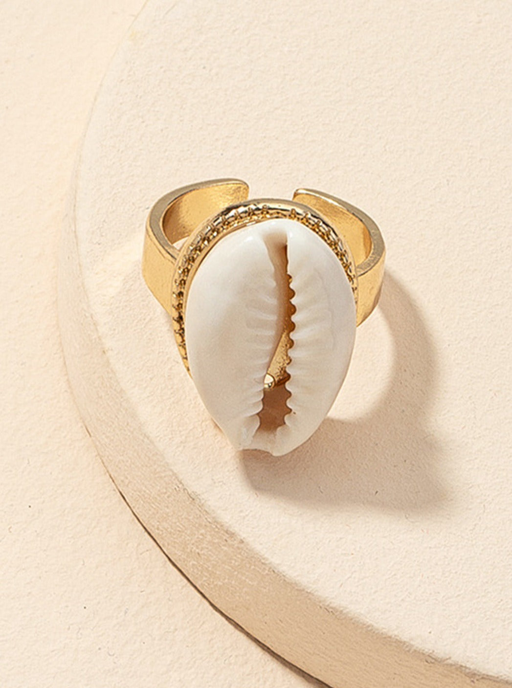 Women Open Ring Alloy Simulated Pearl | Elegant Design-3