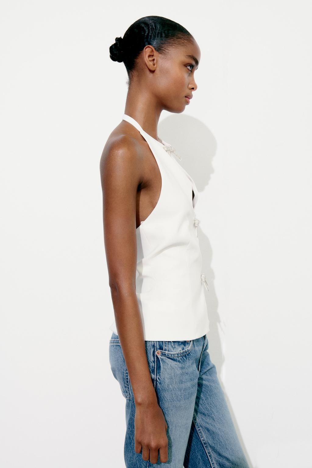 Sara | Jewel Bow Top Women