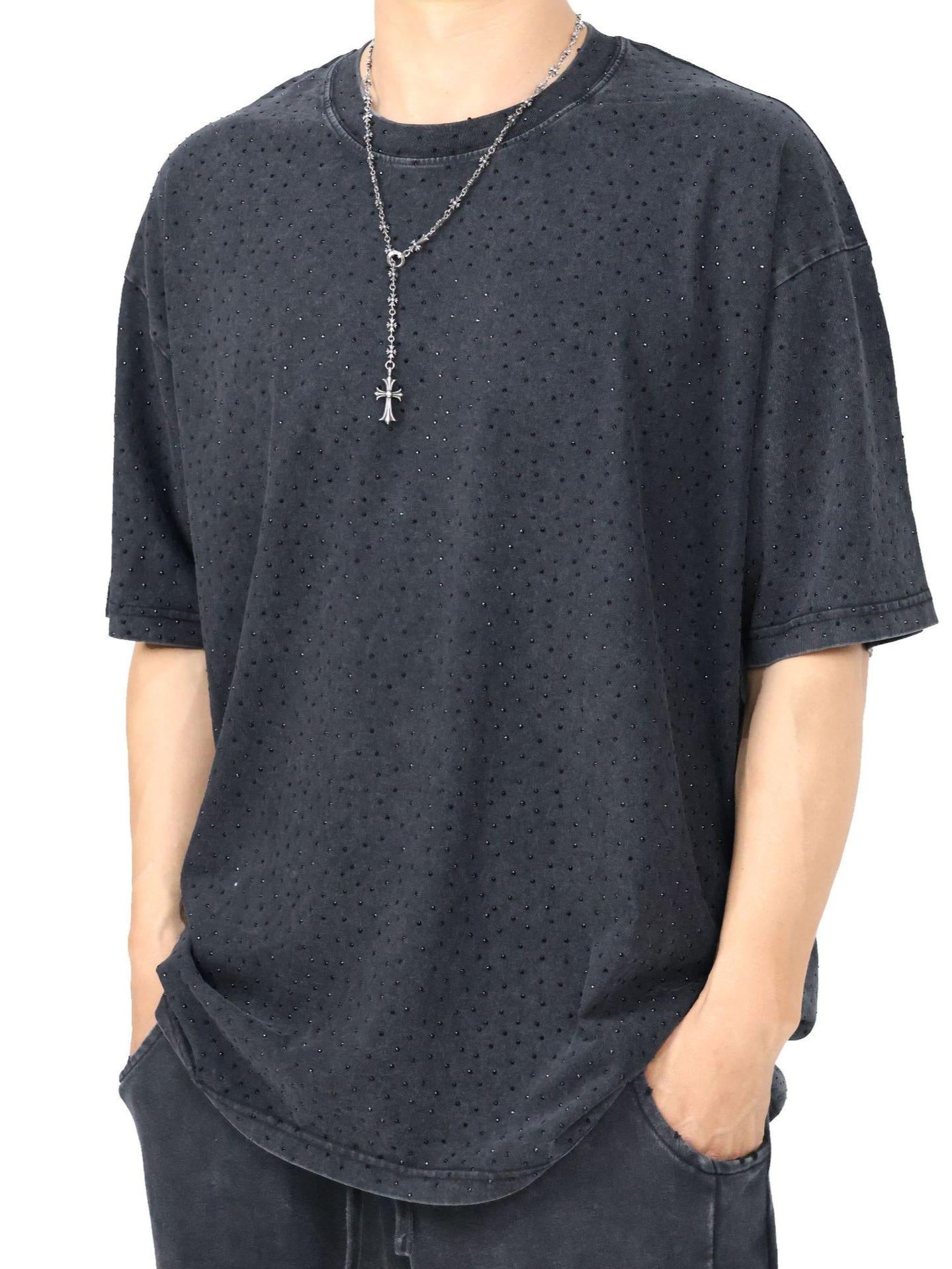 Variant image for Women Oversized T-Shirt Vintage Washed Cotton | Diamond Luxe-7