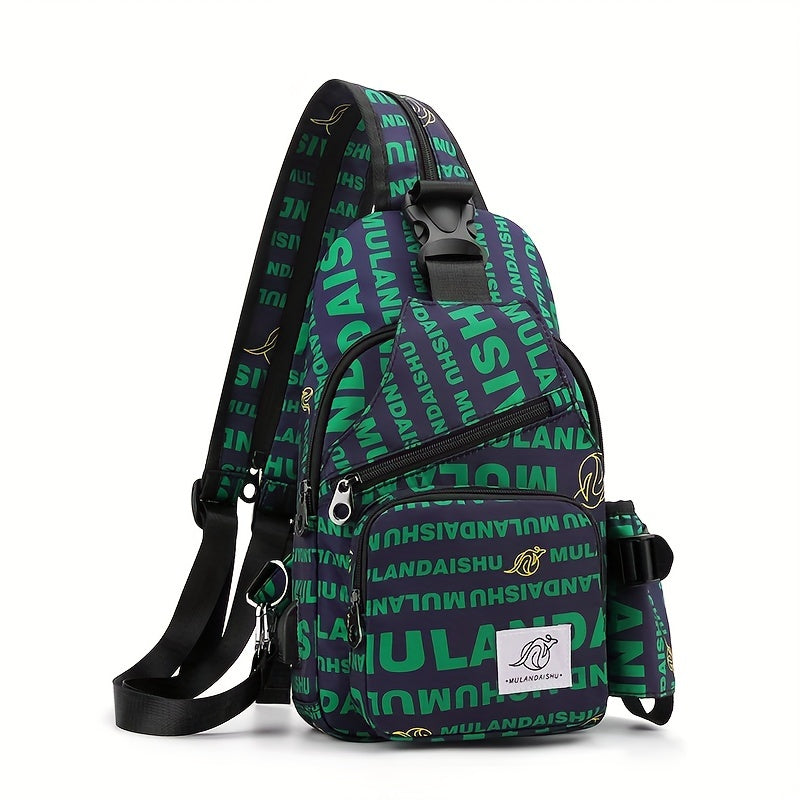 Women Printed Sling Backpack | Eve