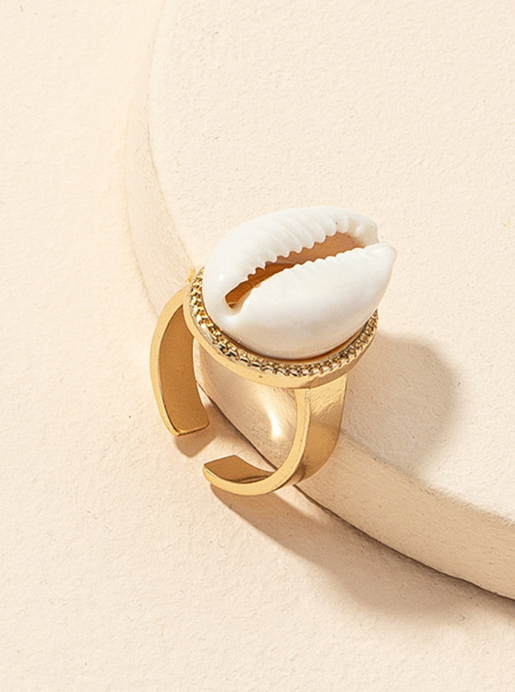 Women Open Ring Alloy Simulated Pearl | Elegant Design-2