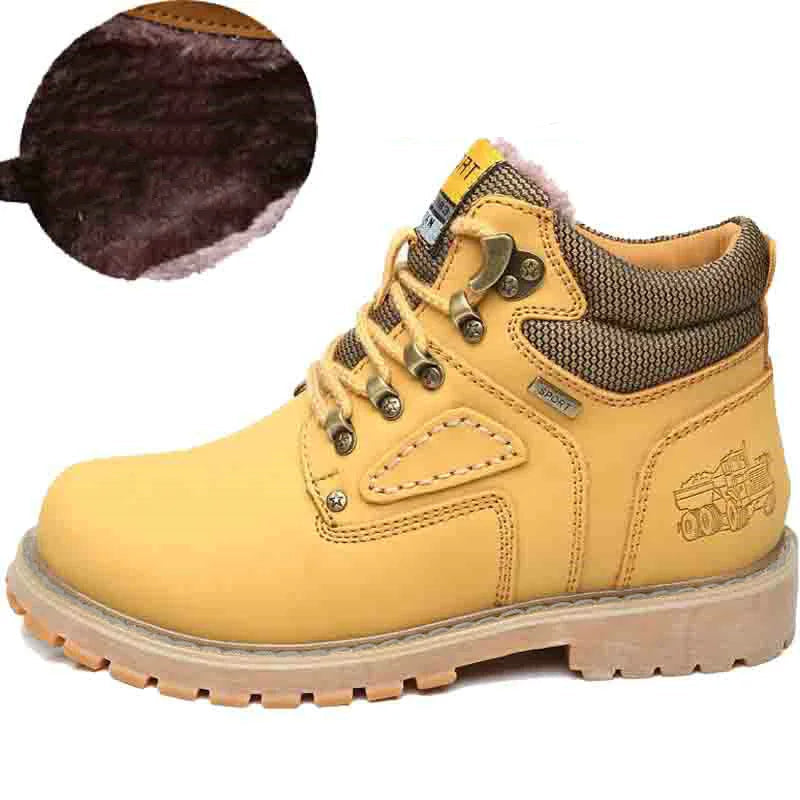 Men Fleece-Lined Work Boots | Mark