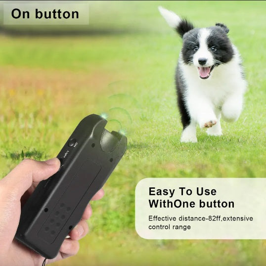 Portable Ultrasonic Dog Repeller Durable Plastic | BarkGuard-5