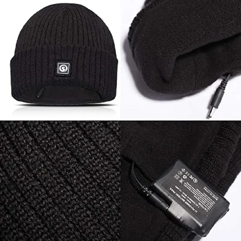 Men Rechargeable Heated Beanie | Froilan