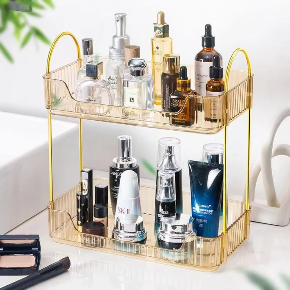 Bathroom Storage Organizer White Plastic | Elegant Design 5