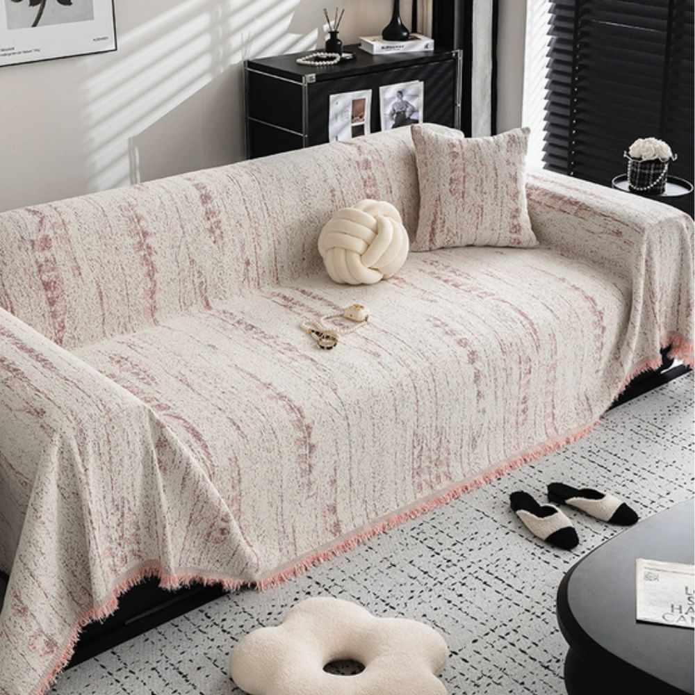Variant image for Sofa Cover Almond Chenille | Comfort & Style-7