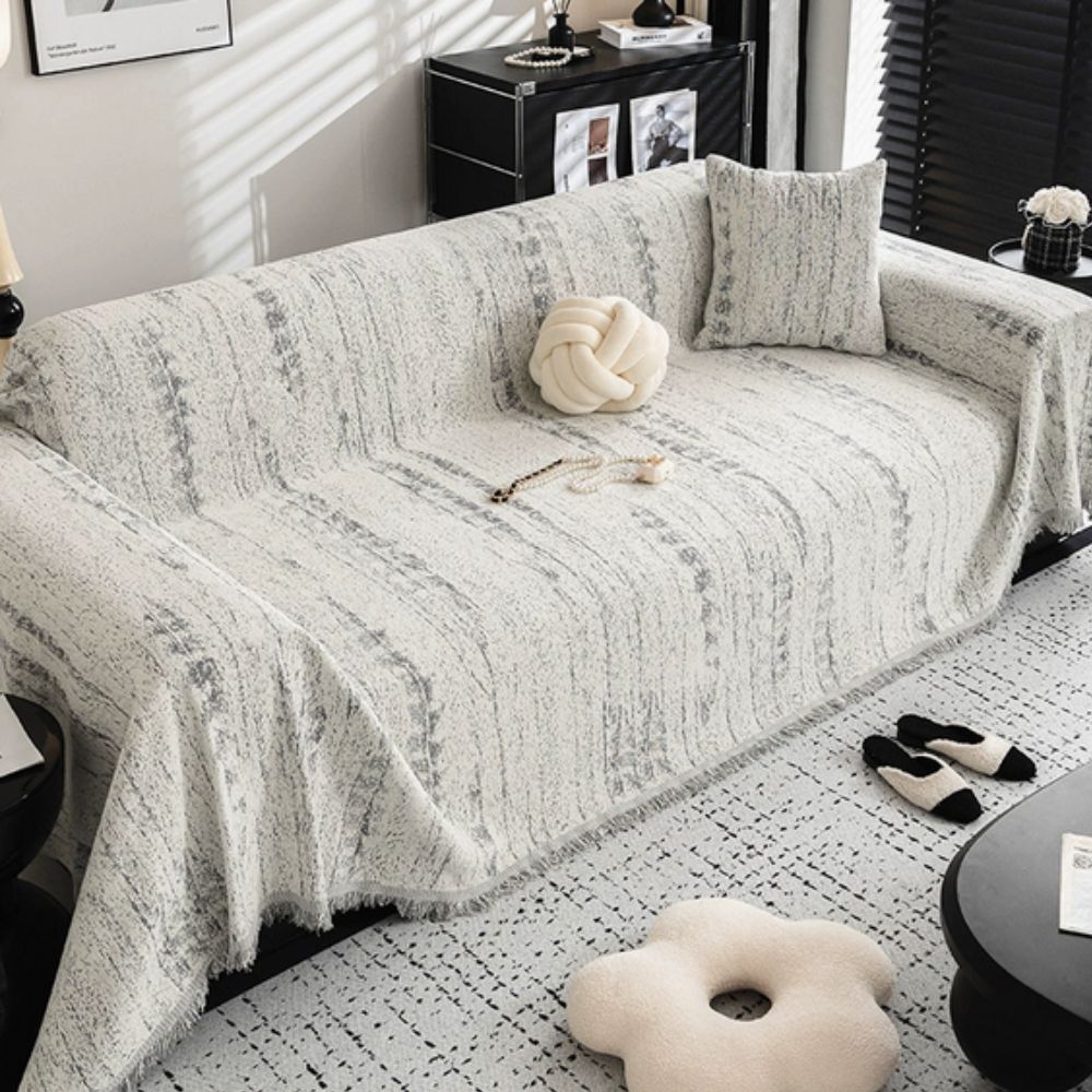 Variant image for Sofa Cover Almond Chenille | Comfort & Style-13