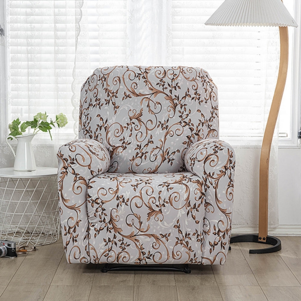 Variant image for Recliner Sofa Cover Abstract Design Stretch Fabric | Elegant Home Upgrade-10