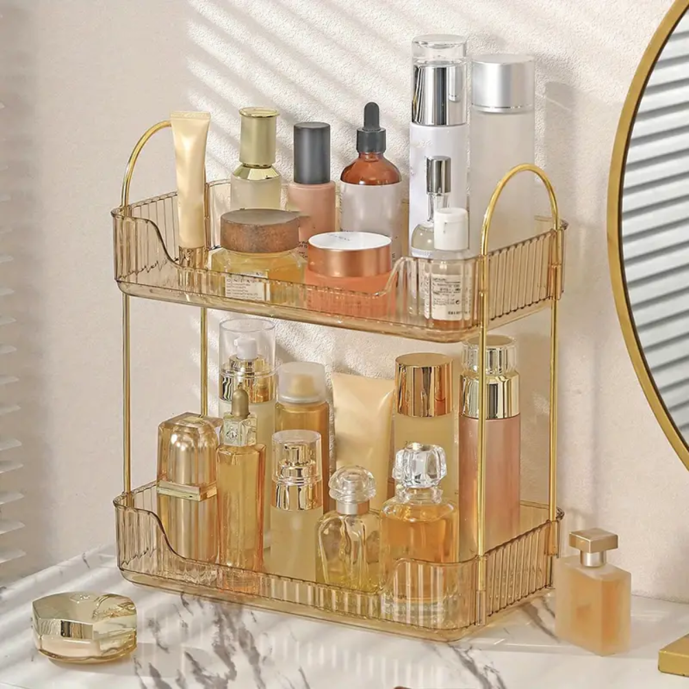 Bathroom Storage Organizer White Plastic | Elegant Design 6