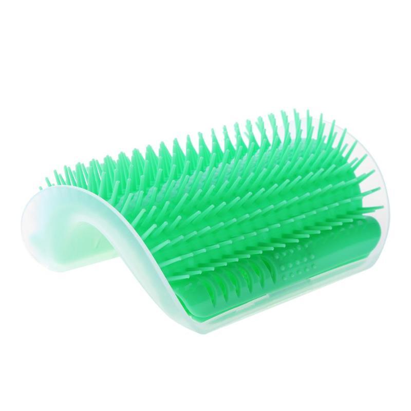 Cat Self Grooming Wall Scratcher Black Plastic | Kitty Korner-5