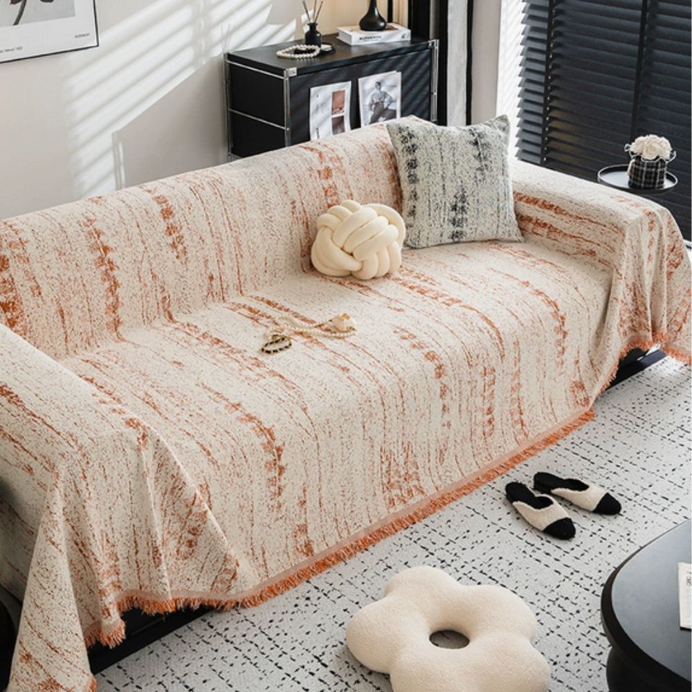 Variant image for Sofa Cover Almond Chenille | Comfort & Style-19
