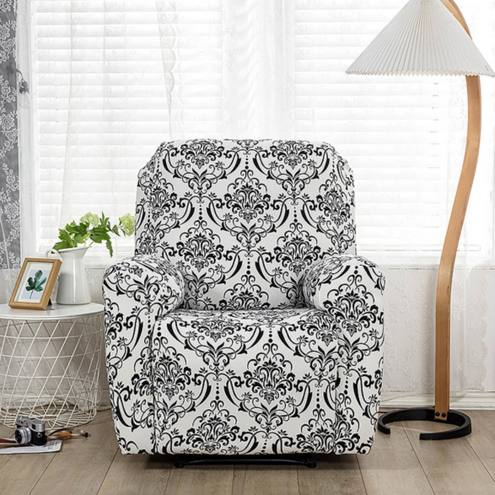Variant image for Recliner Sofa Cover Abstract Design Stretch Fabric | Elegant Home Upgrade-8