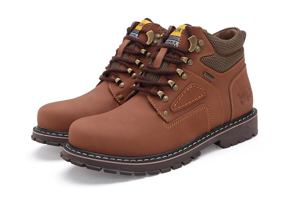Men Fleece-Lined Work Boots | Mark