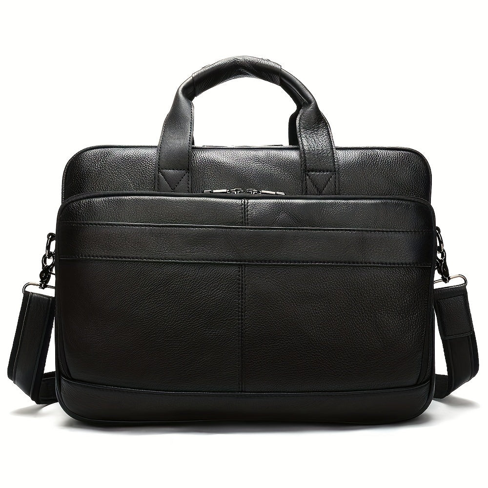Men Classic Leather Business Bag | Nolan