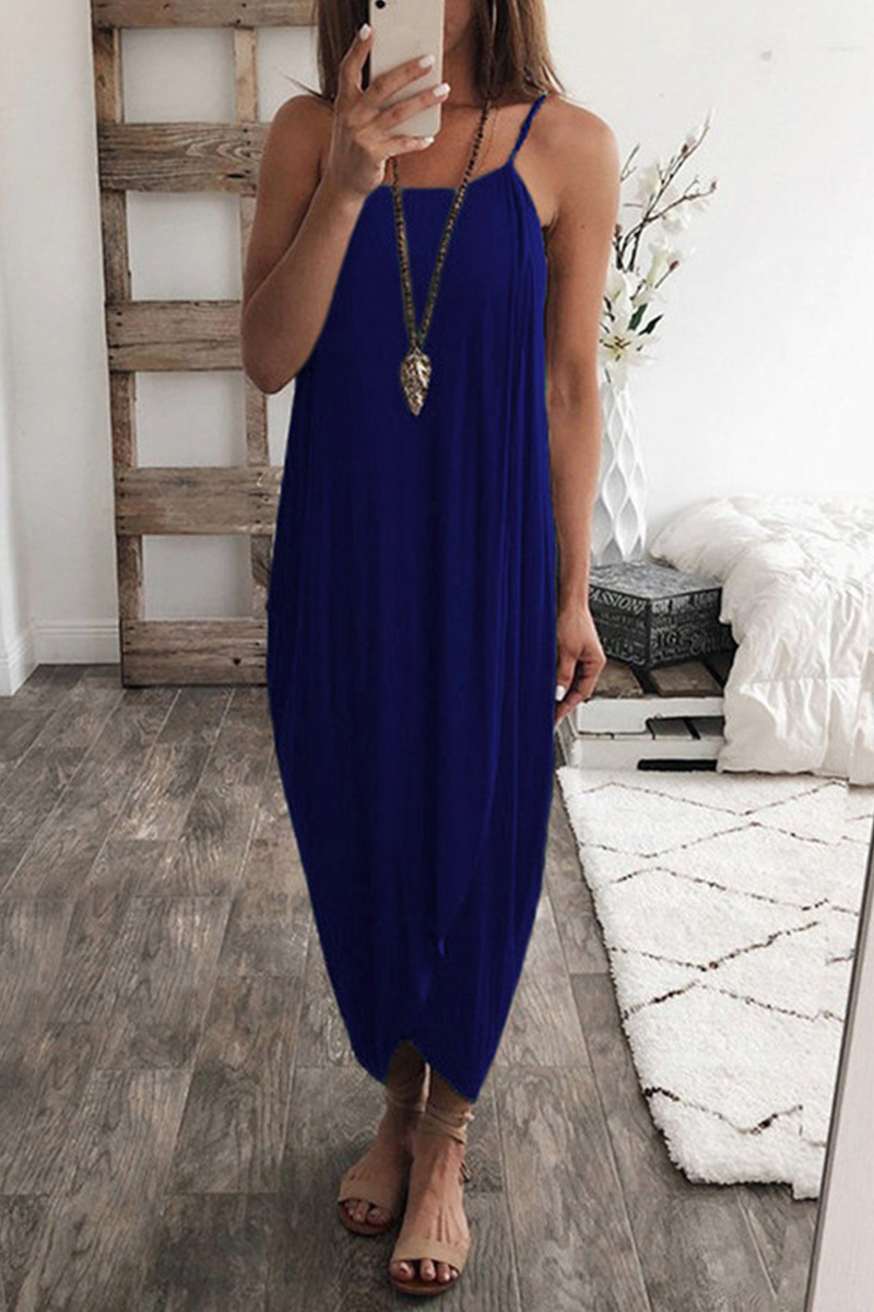 Women Relaxed Draped Maxi Dress | Jolie