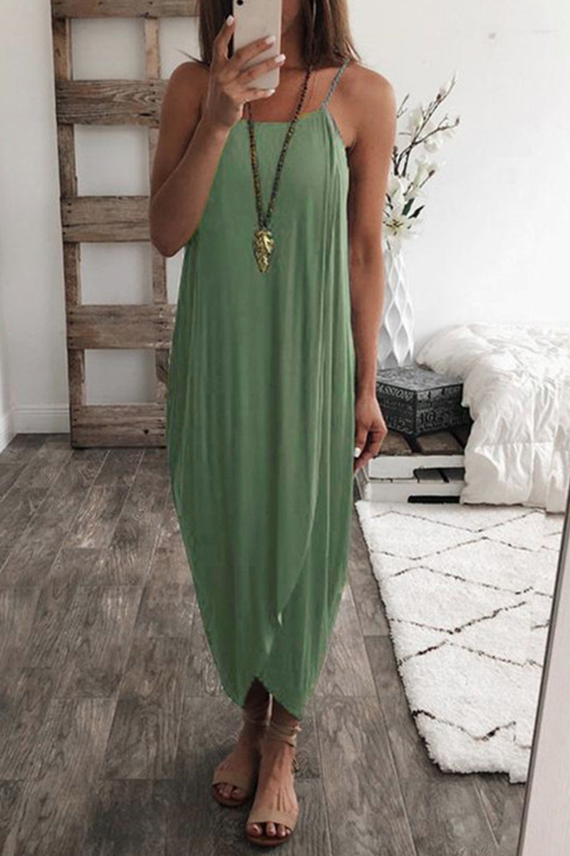 Women Relaxed Draped Maxi Dress | Jolie
