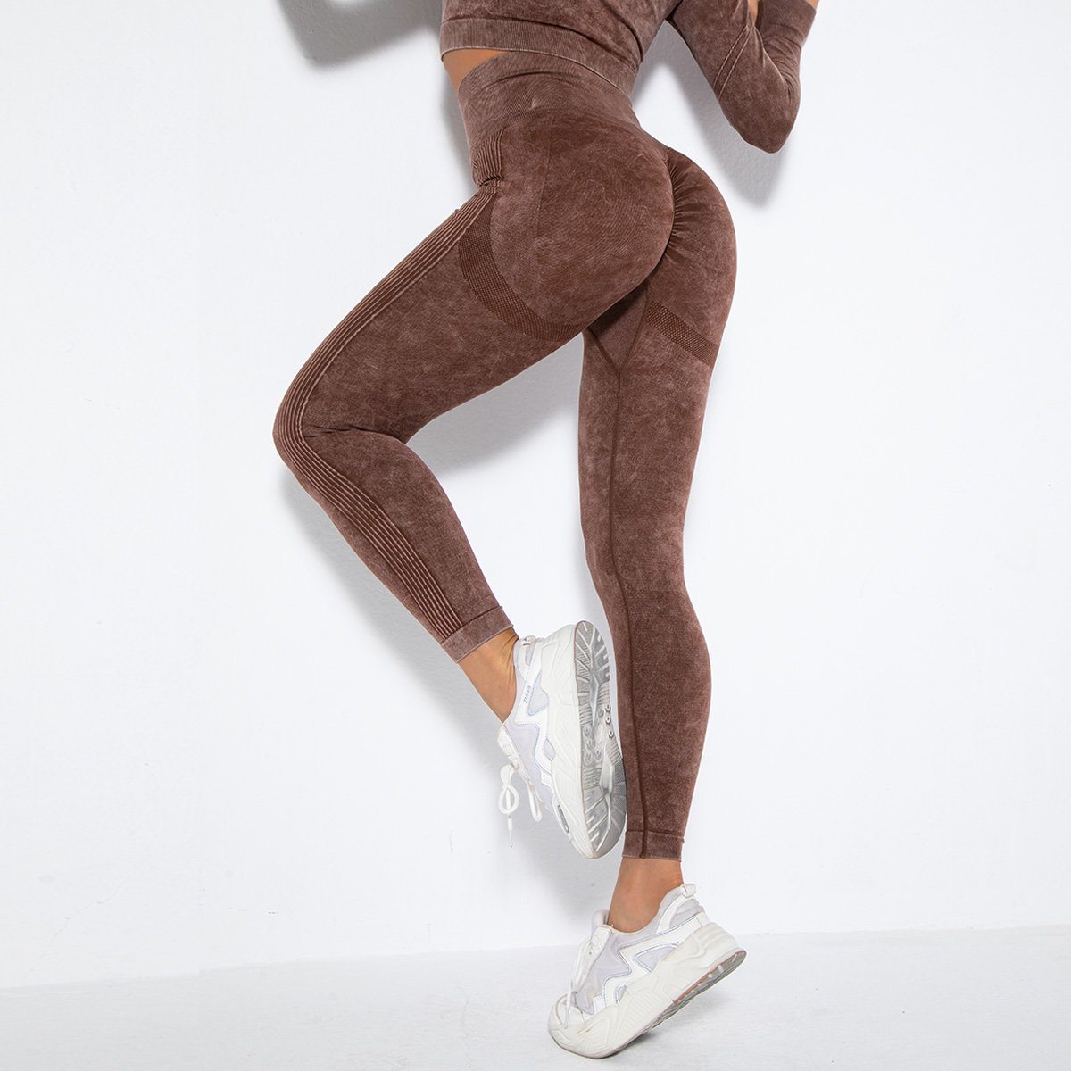 Variant image for Women Leggings Black Nylon Spandex | Feather-16