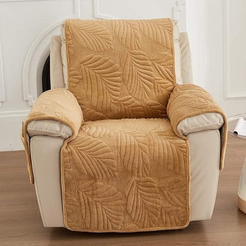 Variant image for Recliner Chair Cover Green Microfiber | Nature's Touch-3