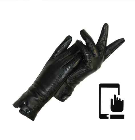 Women Classic Leather Gloves | Eve