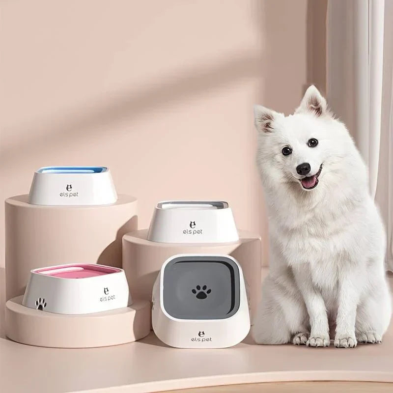 Dog Water Bowl Anti-Splash BPA-Free Plastic | Pawsip-2