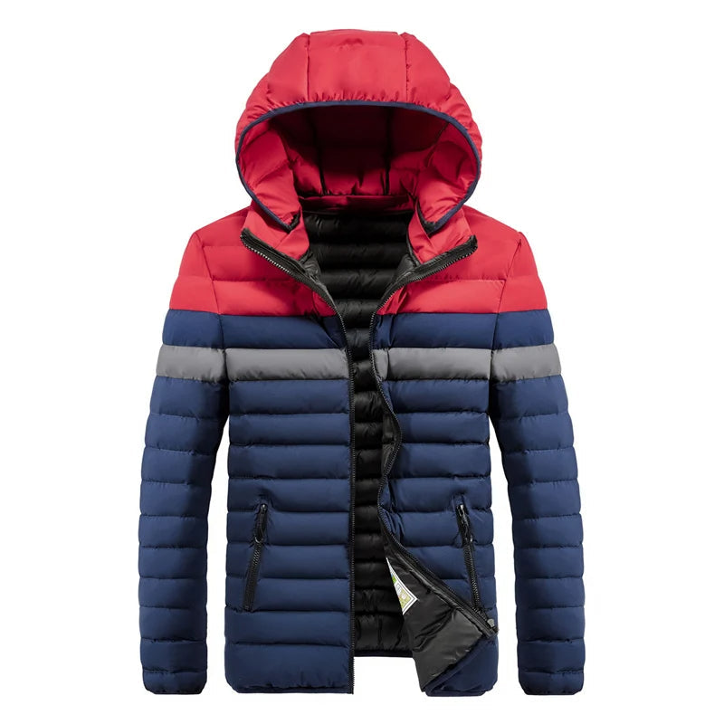 Men’s Hooded Puffer Jacket | Erin