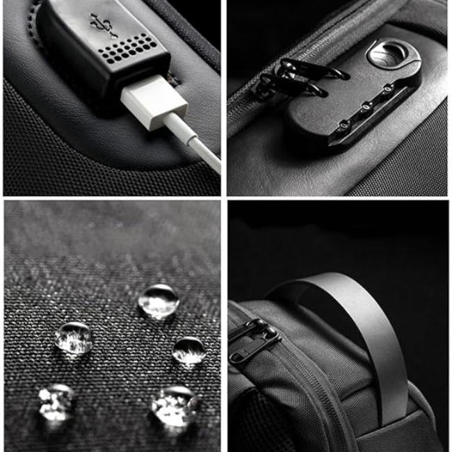 Men Compact Anti-Theft Sling Bag | Francis
