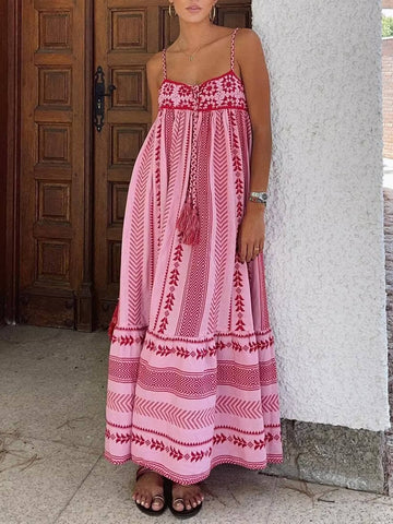 Women Bohemian Maxi Dress | Alessandra