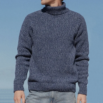 Men Chunky Turtleneck Sweater | Jeremiah