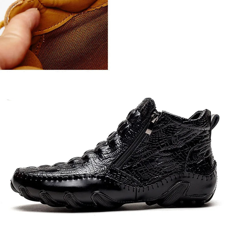 Men Handcrafted Leather Boots | Henry