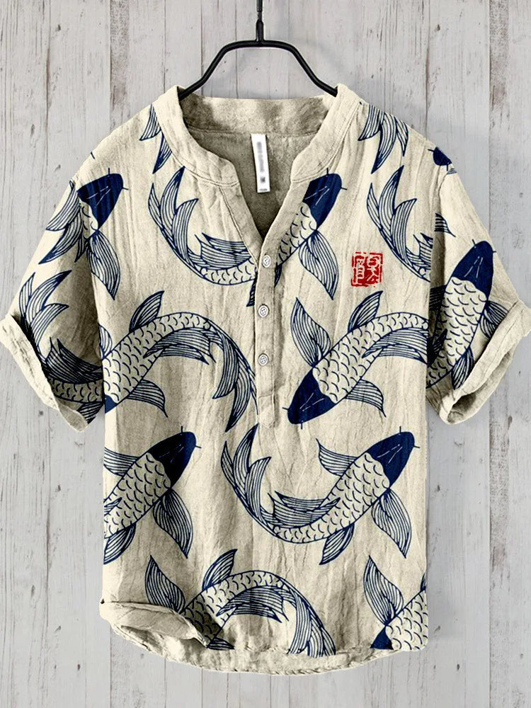 Variant image for Men's Casual Shirt Multi-Color Cotton | Jørgen-1