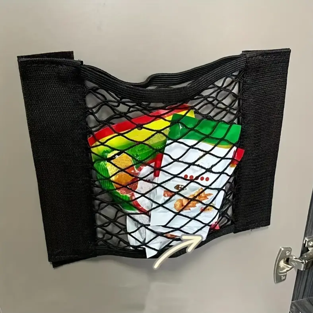 Unisex Storage Bag Black Polyester | Modern Organizer 2