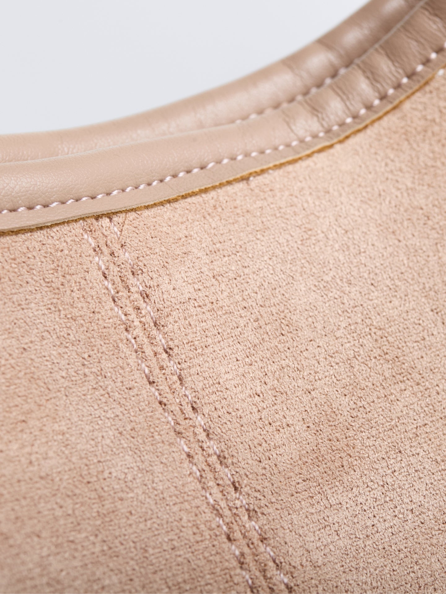 Women Suede Tote Bag with Pouch | Alberta