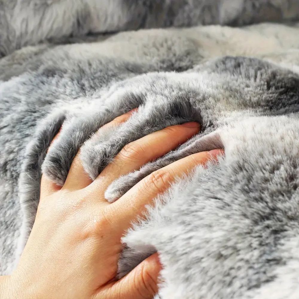 Sofa Cover Velvet Plush Tie-Dyed | Cozy Comfort 4