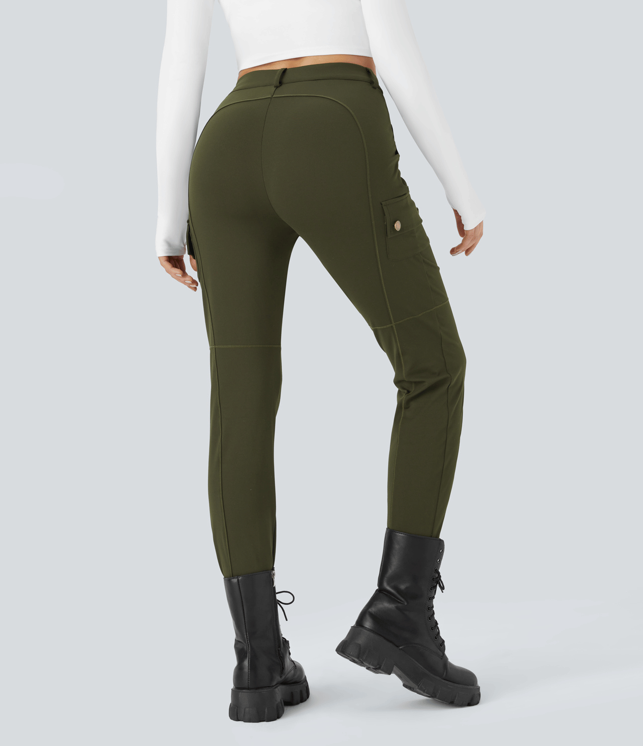 Women Stretchy Cargo Pants | Denise