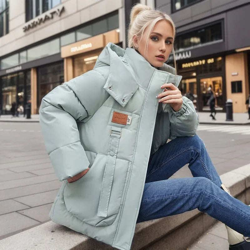 Women Oversized Hooded Winter Jacket | Daisy