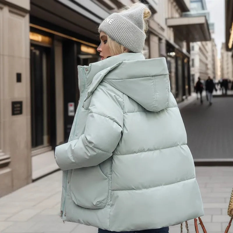 Women Oversized Hooded Winter Jacket | Daisy