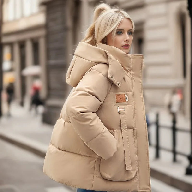 Women Oversized Hooded Winter Jacket | Daisy