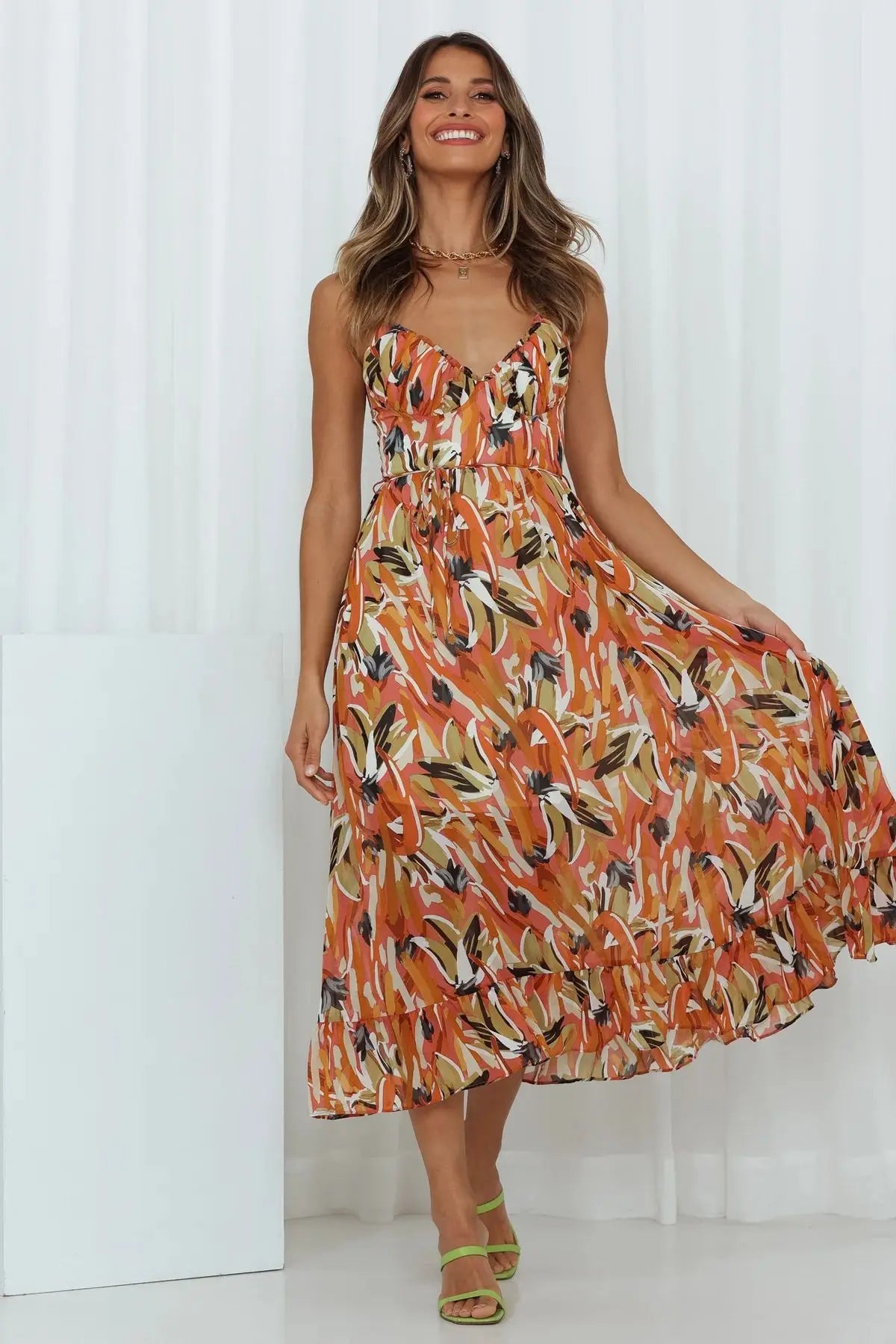 Women Flowy Summer Maxi Dress | Macy
