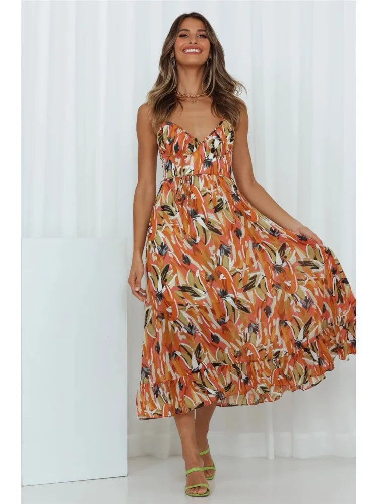 Women Flowy Summer Maxi Dress | Macy