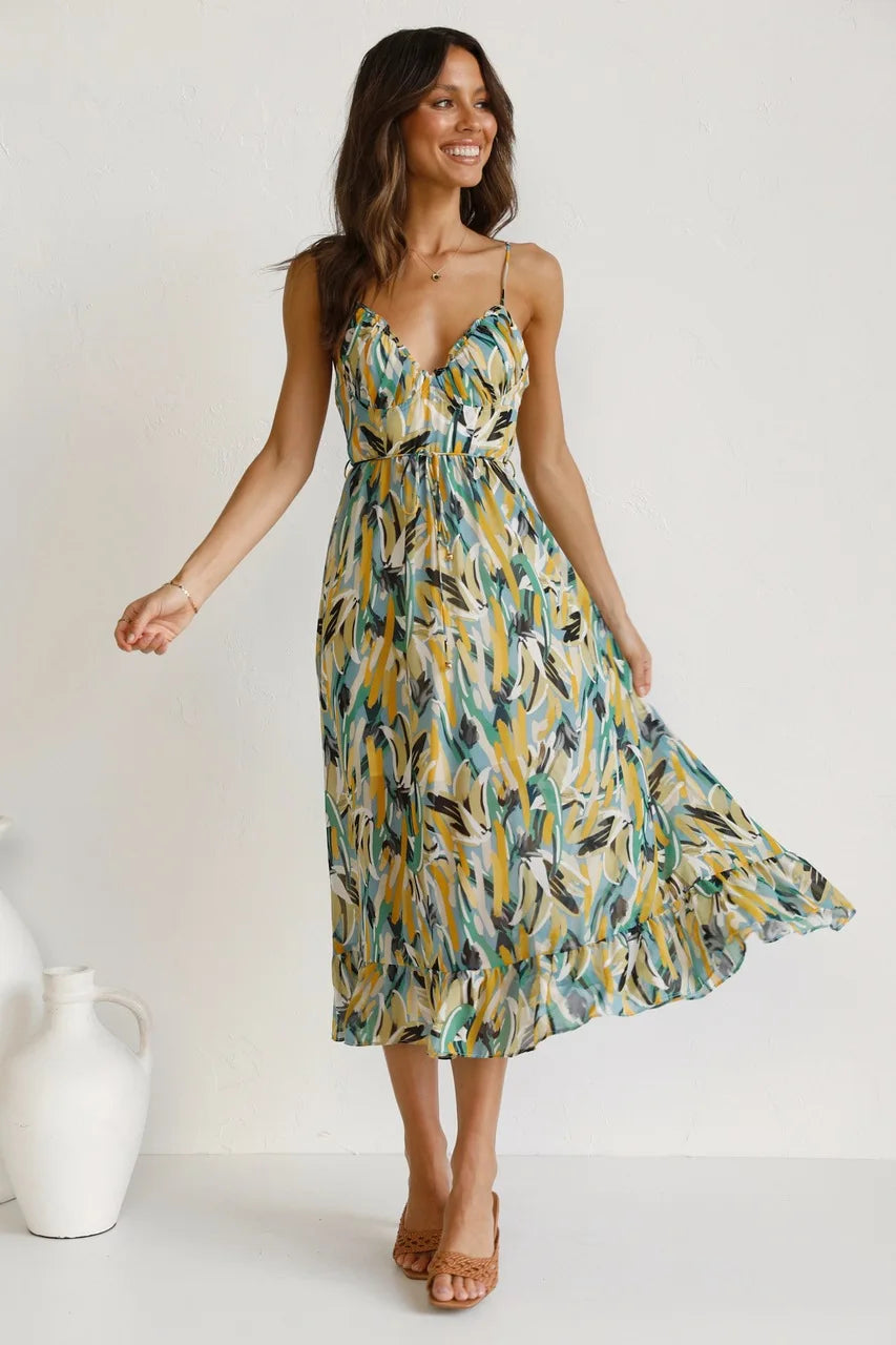 Women Flowy Summer Maxi Dress | Macy