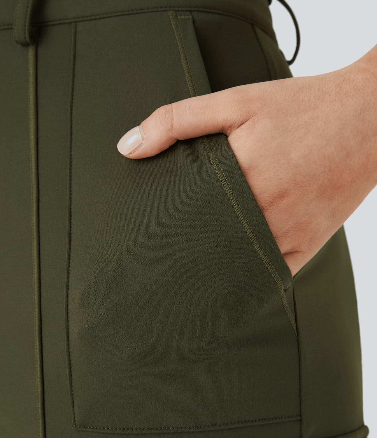 Women Stretchy Cargo Pants | Denise
