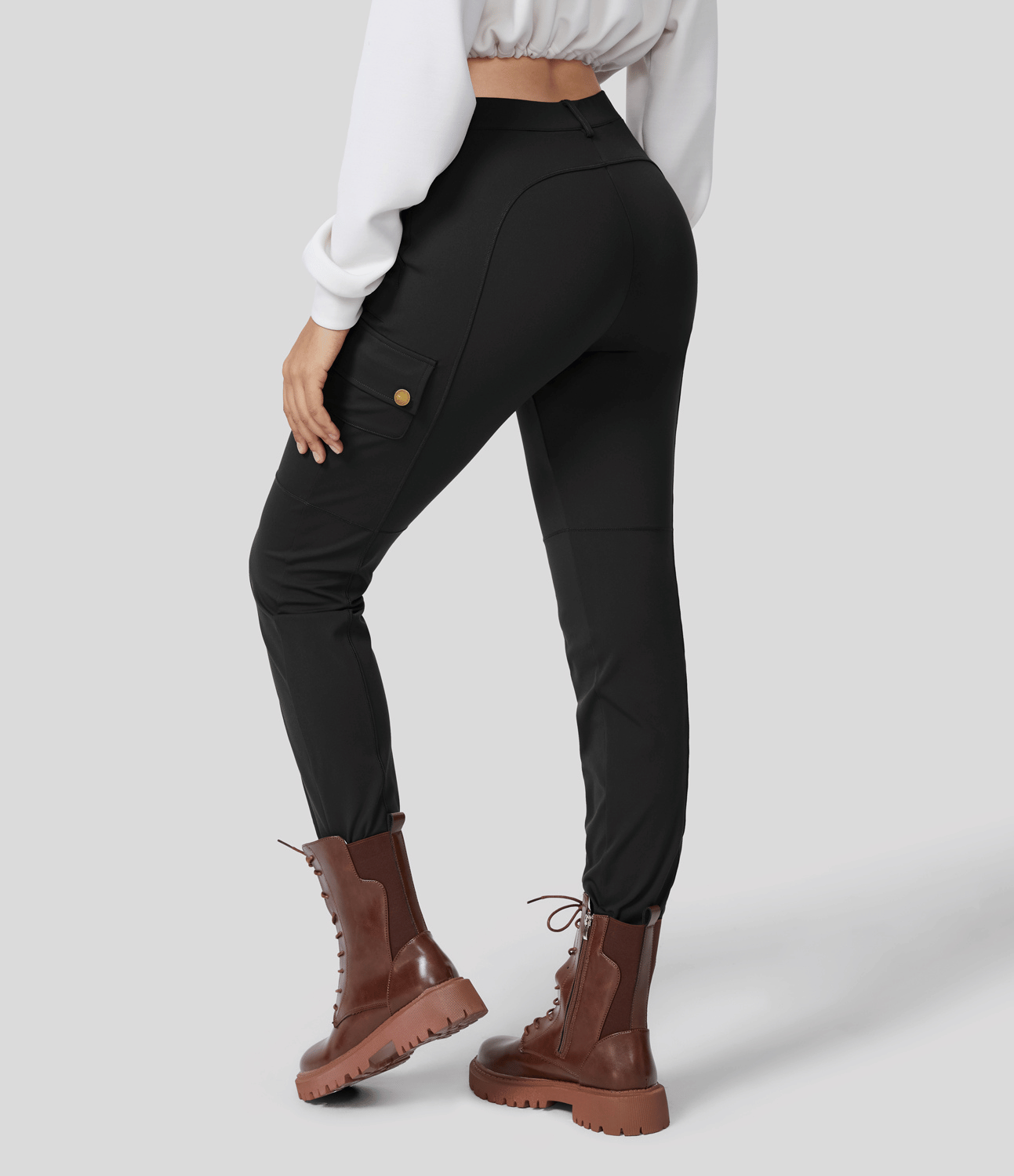 Women Stretchy Cargo Pants | Denise