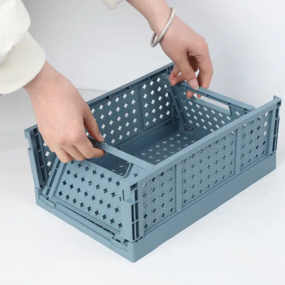 Storage Box Blue Plastic | Organizer 6