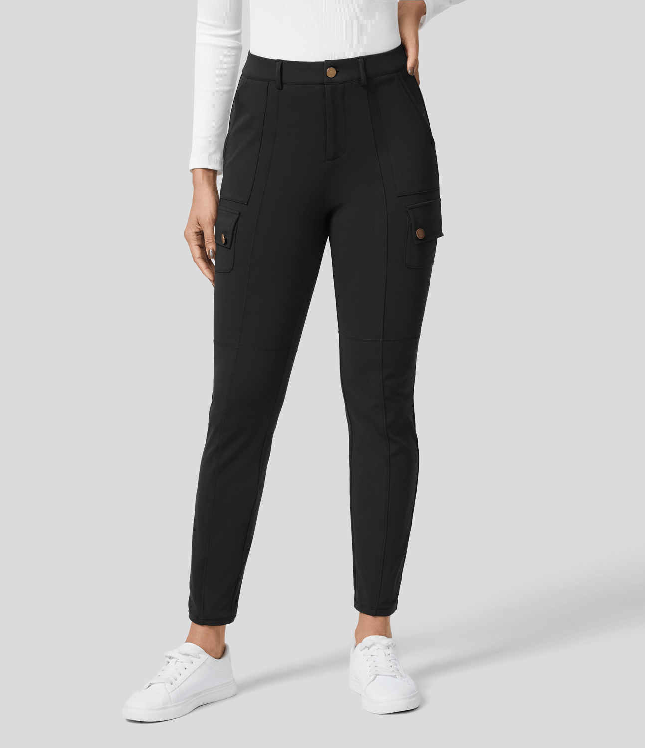 Women Stretchy Cargo Pants | Denise