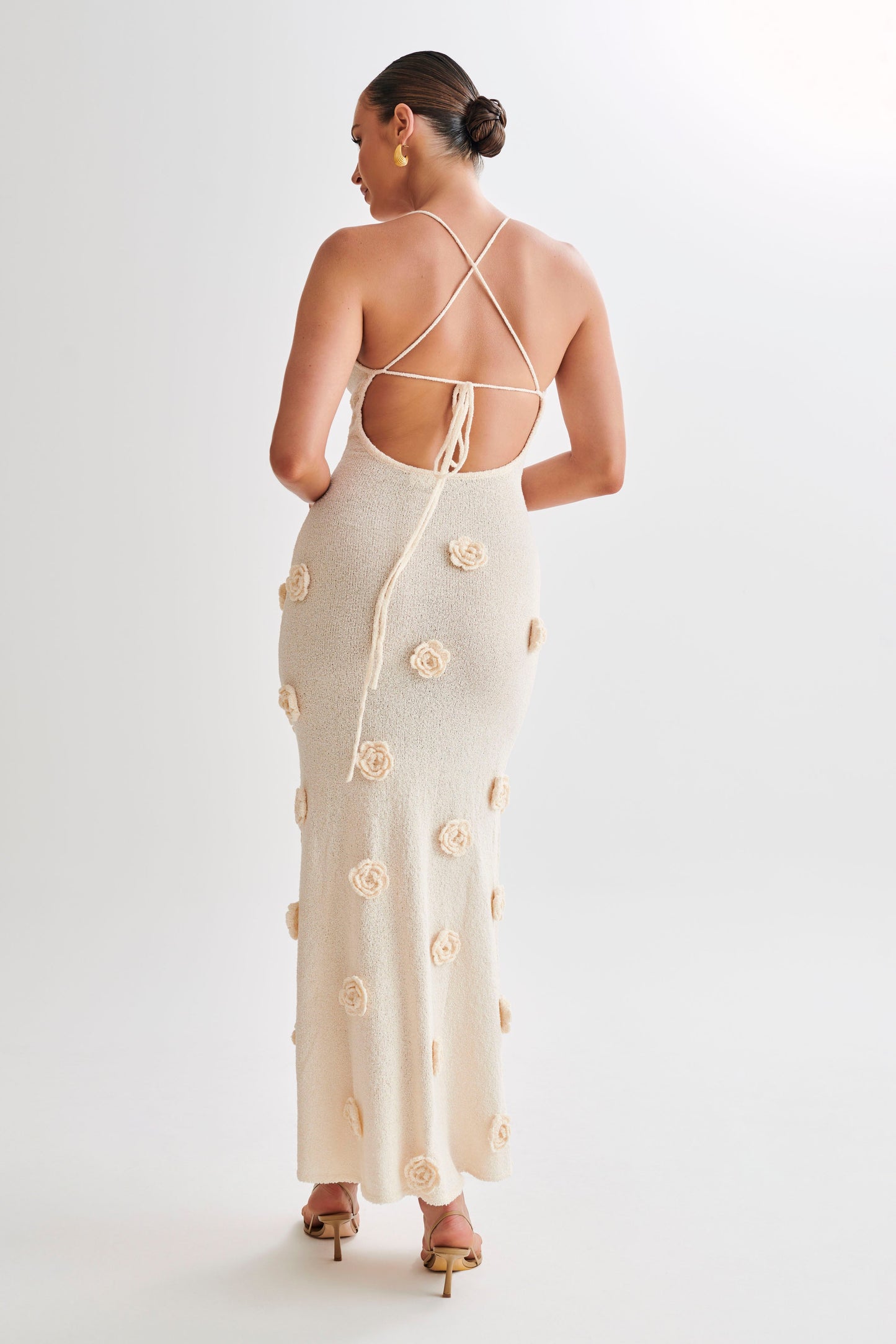 Women Textured Floral Maxi Dress | Charis