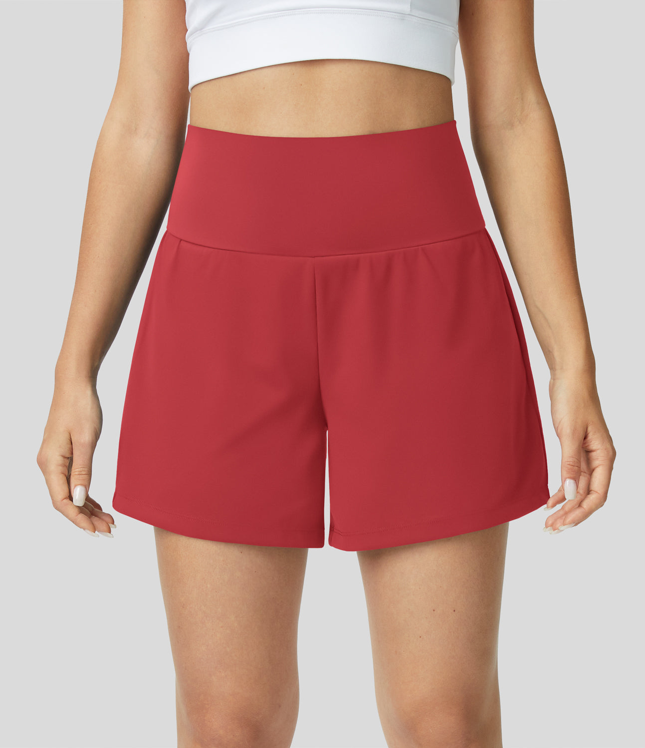 Women High-Waist Relaxed Shorts | Bernadette