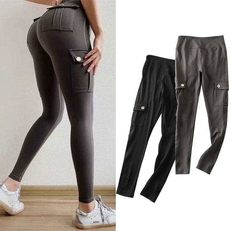 Women High-Waisted Cargo Leggings | Ed