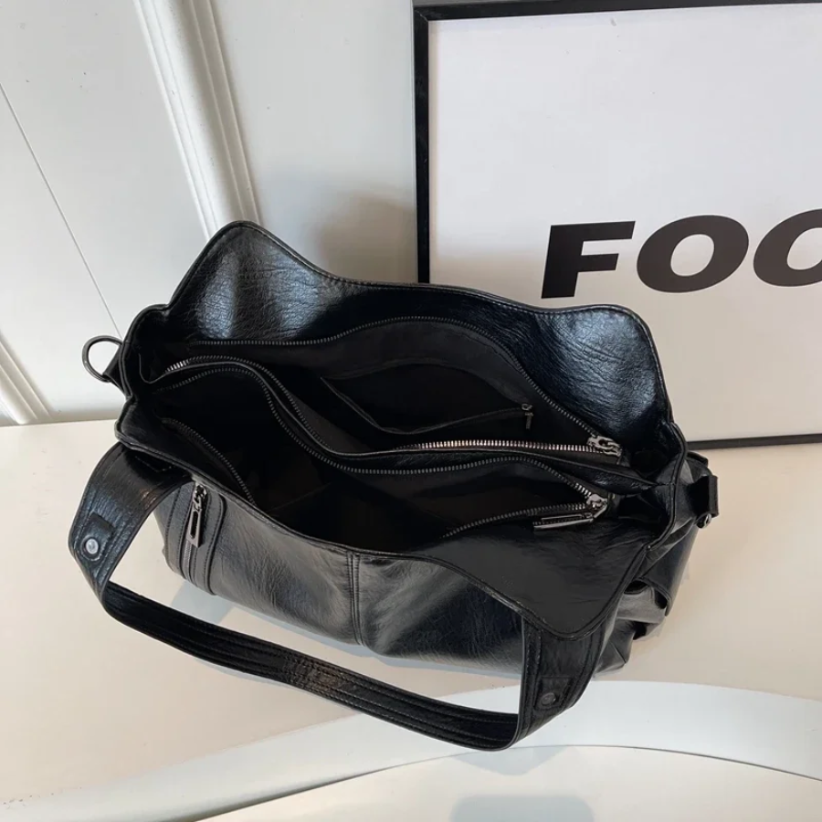 Women Classic Multi-Compartment Shoulder Bag | Alma