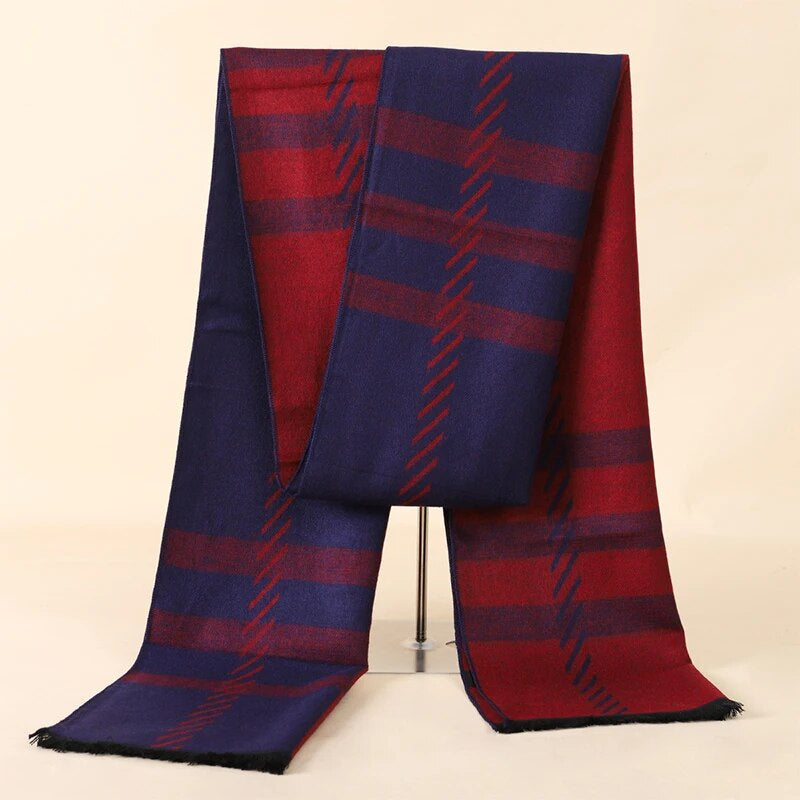 Men Abstract Patterned Winter Scarf | Jerome