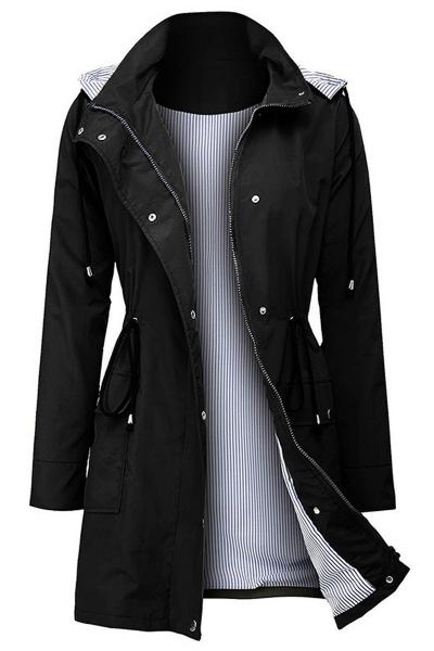Women Lightweight Drawstring Jacket | Mavi